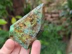 Polished African Turquoise Chrysocolla Display Crystals x 6 From South Africa - Toprock Gemstones and Minerals 