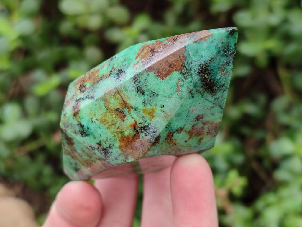 Polished African Turquoise Chrysocolla Display Crystals x 6 From South Africa - Toprock Gemstones and Minerals 