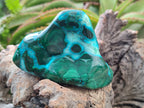 Polished Malacolla Free Forms x 4 From Kulukuluku, Congo - Toprock Gemstones and Minerals 