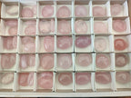 Polished Gemmy Rose Quartz Palm Stones x 45 From Madagascar - Toprock Gemstones and Minerals 