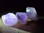 Natural Jacaranda Amethyst Single Crystals x 35 From Mumbwa, Zambia - Toprock Gemstones and Minerals 