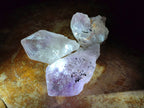 Natural Jacaranda Amethyst Single Crystals x 35 From Mumbwa, Zambia - Toprock Gemstones and Minerals 