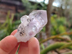 Natural Jacaranda Amethyst Single Crystals x 35 From Mumbwa, Zambia - Toprock Gemstones and Minerals 