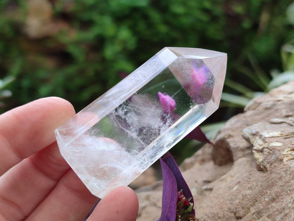Polished Clear Quartz Display Crystals x 20 From Madagascar - Toprock Gemstones and Minerals 