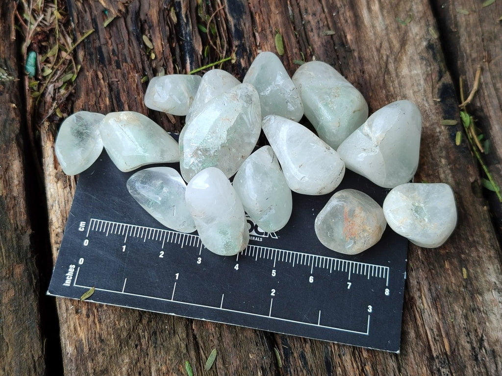 Polished Fuchsite Tumble Stones 3 x 1kg Bags From Andakatany, Madagascar - Toprock Gemstones and Minerals 
