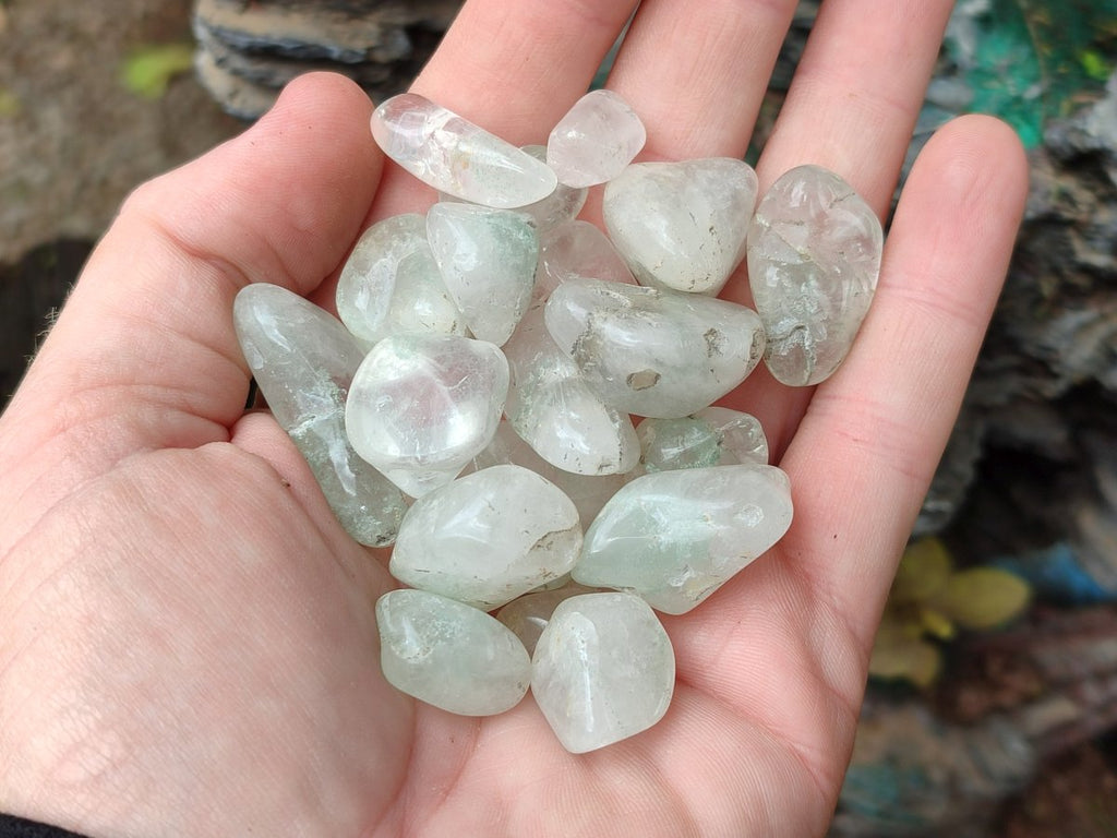 Polished Fuchsite Tumble Stones 3 x 1kg Bags From Andakatany, Madagascar - Toprock Gemstones and Minerals 