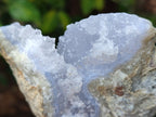 Natural Blue Lace Agate Geode Specimens x 6 From Nsanje, Malawi - Toprock Gemstones and Minerals 