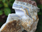Natural Blue Lace Agate Geode Specimens x 6 From Nsanje, Malawi - Toprock Gemstones and Minerals 