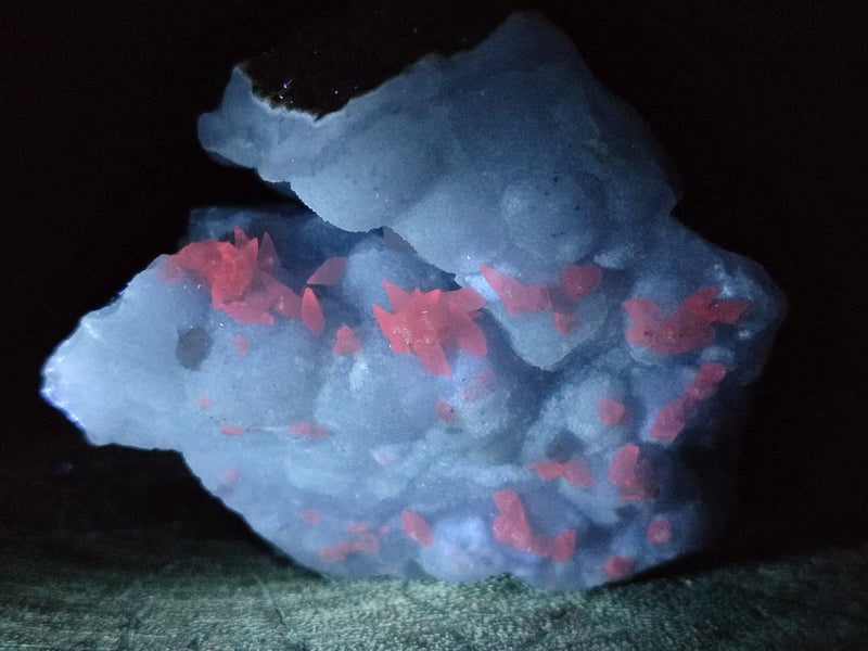 Natural Blue Lace Agate Geode Specimens x 6 From Nsanje, Malawi - Toprock Gemstones and Minerals 