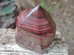 Polished Banded Tiger Iron Display Crystals x 2 From South Africa - Toprock Gemstones and Minerals 