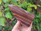 Polished Banded Tiger Iron Display Crystals x 2 From South Africa - Toprock Gemstones and Minerals 