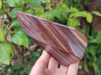 Polished Banded Tiger Iron Display Crystals x 2 From South Africa - Toprock Gemstones and Minerals 