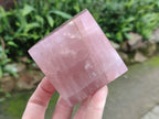 Polished Gemmy Rose Quartz Cubes x 2 From Madagascar - Toprock Gemstones and Minerals 