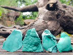 Natural Small Botryoidal Malachite Specimens x 17 From Congo - Toprock Gemstones and Minerals 
