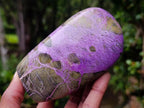 Polished Stichtite Standing Display Pieces x 3 From Barberton, South Africa - Toprock Gemstones and Minerals 