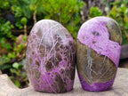 Polished Stichtite Standing Display Pieces x 3 From Barberton, South Africa - Toprock Gemstones and Minerals 