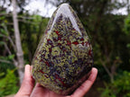 Polished Bastite Dragonsblood Stone Display Crystal x 1 From Tshipise, South Africa - Toprock Gemstones and Minerals 
