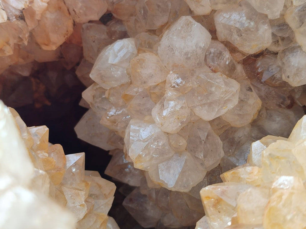 Polished XXL Agate with Crystalline Geode x 1 From Maintirano, Madagascar - Toprock Gemstones and Minerals 