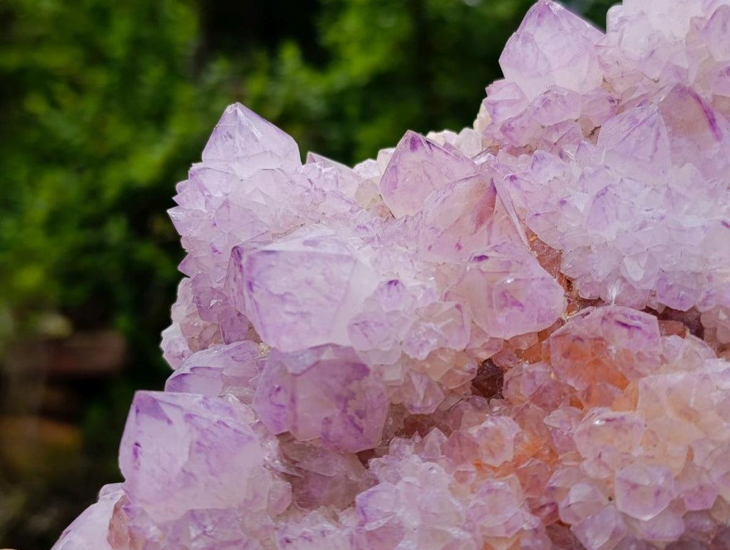 Natural Spirit Amethyst Clusters x 2 From Boekenhouthoek, South Africa - Toprock Gemstones and Minerals 