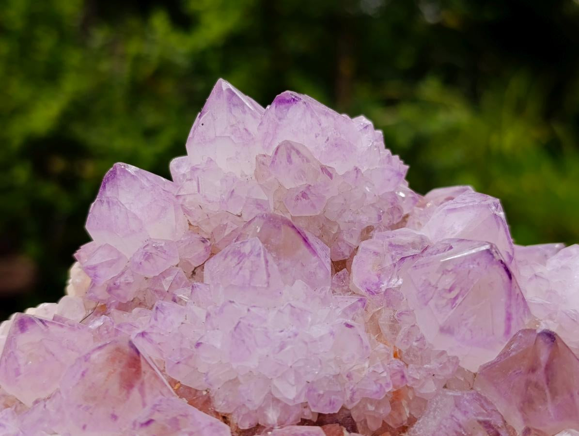 Natural Spirit Amethyst Clusters x 2 From Boekenhouthoek, South Africa - Toprock Gemstones and Minerals 