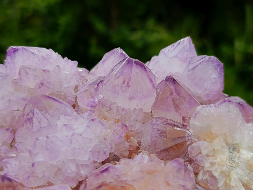 Natural Spirit Amethyst Clusters x 2 From Boekenhouthoek, South Africa - Toprock Gemstones and Minerals 