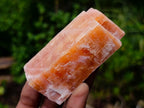 Natural Rhombohedral Sunset Orange Calcite Specimens x 12 From Spitzkop, Namibia - Toprock Gemstones and Minerals 