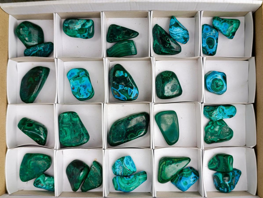 Polished Malacolla Free Forms x 29 From Kulukuluku, Congo - Toprock Gemstones and Minerals 
