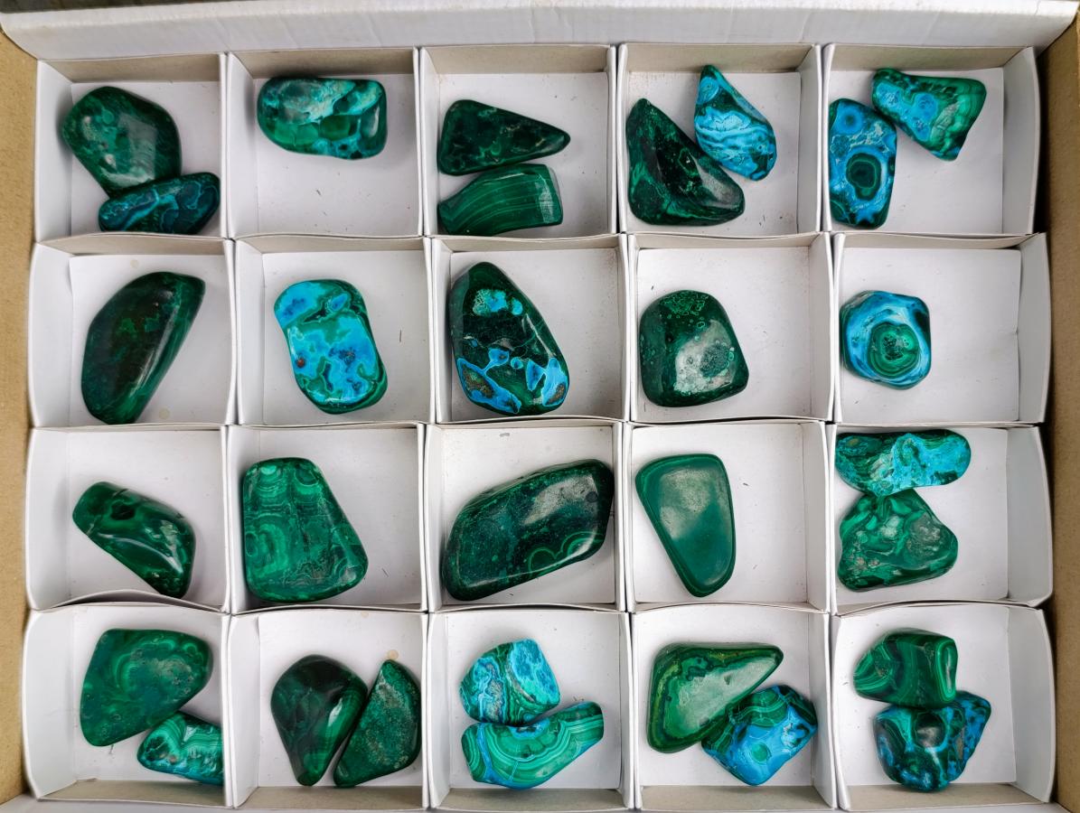 Polished Malacolla Free Forms x 29 From Kulukuluku, Congo - Toprock Gemstones and Minerals 
