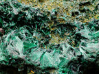 Natural Silky Malachite Specimens x 2 From Kasompe, Congo - Toprock Gemstones and Minerals 