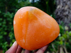 Polished Orange Twist Calcite Standing Display Pieces x 3 From Maevantanana, Madagascar - Toprock Gemstones and Minerals 
