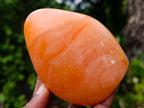 Polished Orange Twist Calcite Standing Display Pieces x 3 From Maevantanana, Madagascar - Toprock Gemstones and Minerals 