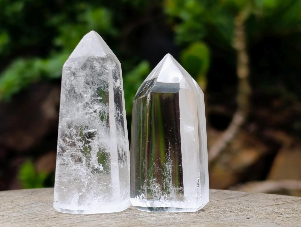 Polished Clear Quartz Display Crystals x 44 From Madagascar - Toprock Gemstones and Minerals 