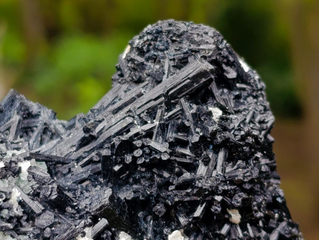 Natural Schorl Black Tourmaline with Associated Minerals x 2 From Erongo, Namibia - Toprock Gemstones and Minerals 