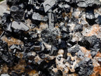 Natural Schorl Black Tourmaline with Associated Minerals x 2 From Erongo, Namibia - Toprock Gemstones and Minerals 