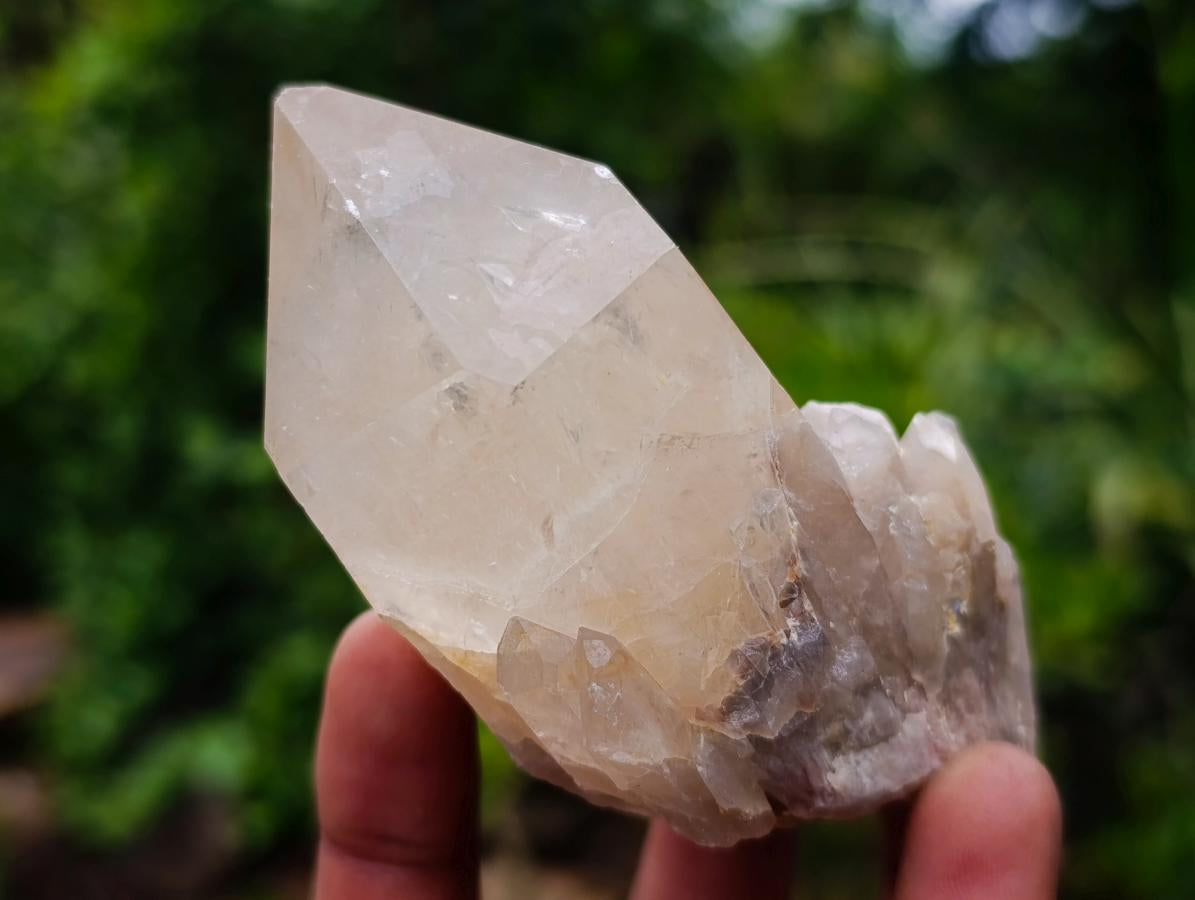 Natural Cascading Luena Quartz Crystals and Clusters x 5 From Luena, Congo - Toprock Gemstones and Minerals 
