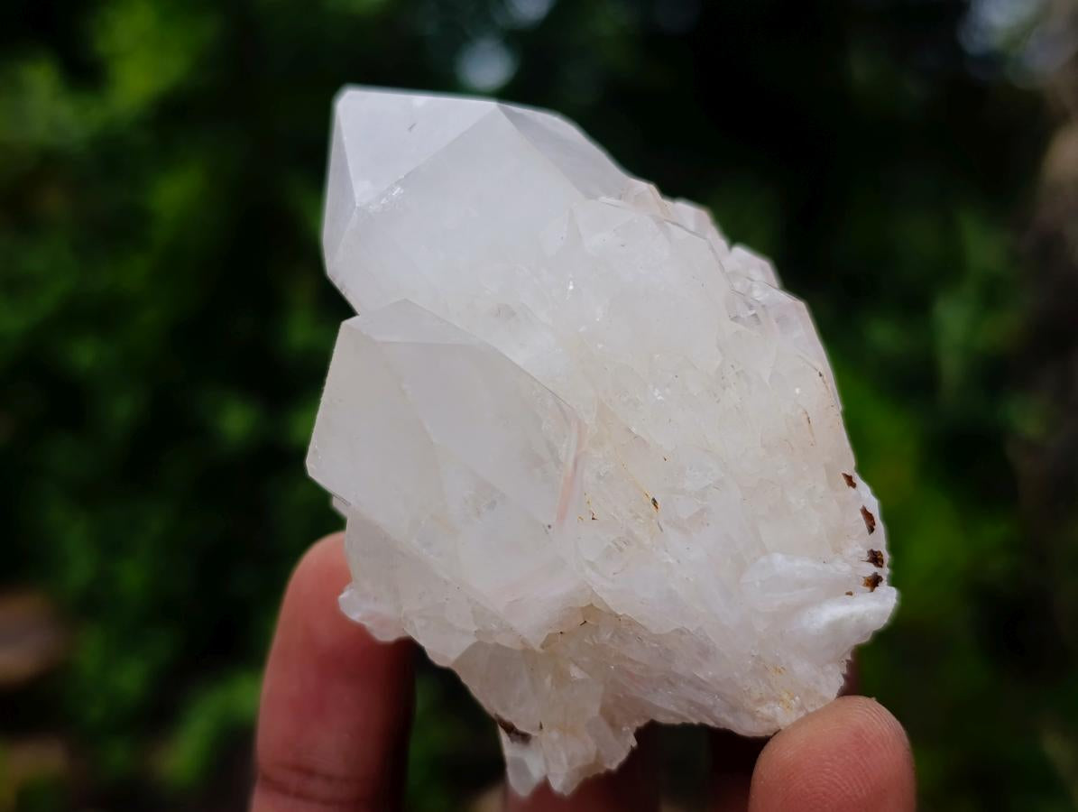 Natural Cascading "Anananas" Candle Quartz Crystals x 24 From Antsirabe, Madagascar - Toprock Gemstones and Minerals 