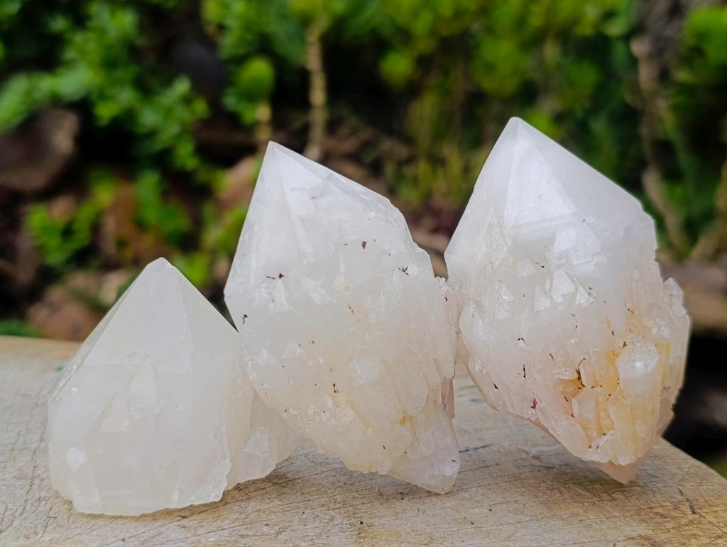 Natural Cascading "Anananas" Candle Quartz Crystals x 24 From Antsirabe, Madagascar - Toprock Gemstones and Minerals 