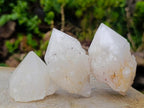 Natural Cascading "Anananas" Candle Quartz Crystals x 24 From Antsirabe, Madagascar - Toprock Gemstones and Minerals 