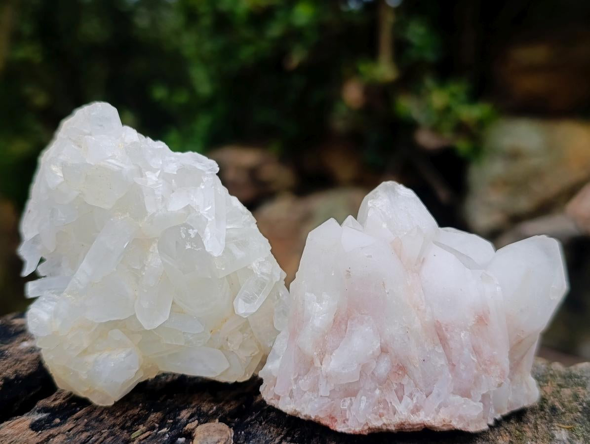 Natural Cascading "Anananas" Candle Quartz Crystals x 24 From Antsirabe, Madagascar - Toprock Gemstones and Minerals 