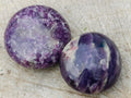 Polished Lepidolite Galets x 24 From Ambatondrazaka, Madagascar - Toprock Gemstones and Minerals 