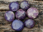 Polished Lepidolite Galets x 24 From Ambatondrazaka, Madagascar - Toprock Gemstones and Minerals 