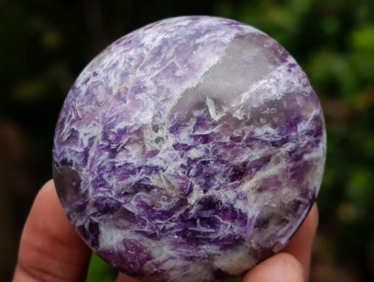 Polished Lepidolite Galets x 24 From Ambatondrazaka, Madagascar - Toprock Gemstones and Minerals 