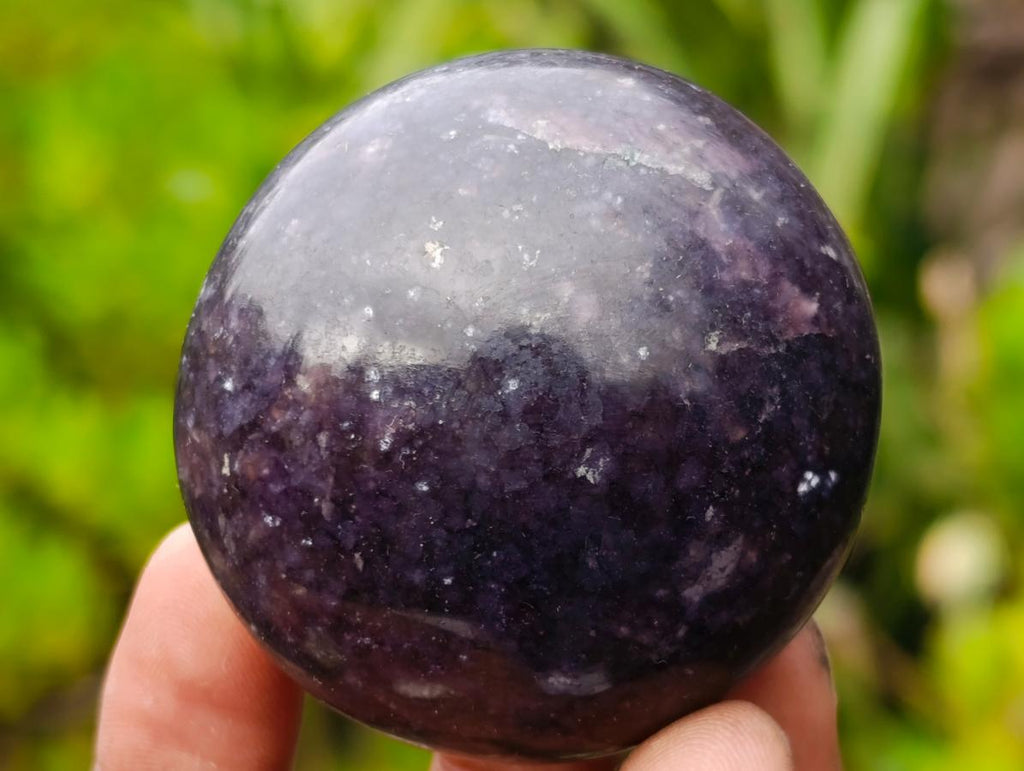 Polished Lepidolite Galets x 24 From Ambatondrazaka, Madagascar - Toprock Gemstones and Minerals 