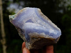 Natural Blue Lace Agate Geodes with Dog Tooth Calcite x 12 From Nsanje, Malawi - Toprock Gemstones and Minerals 