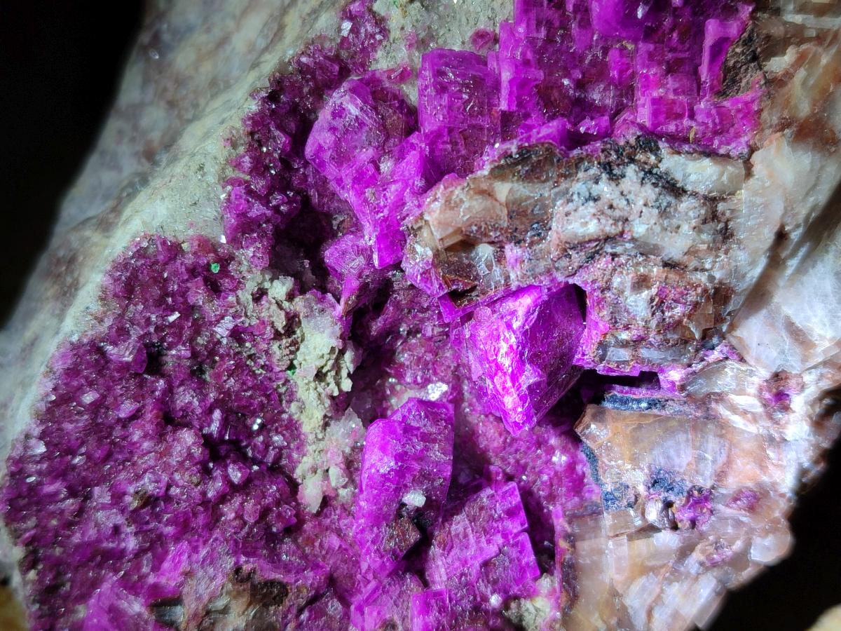Natural Salrose Cobaltoan Dolomite Specimens x 4 From Kakanda, Congo - Toprock Gemstones and Minerals 