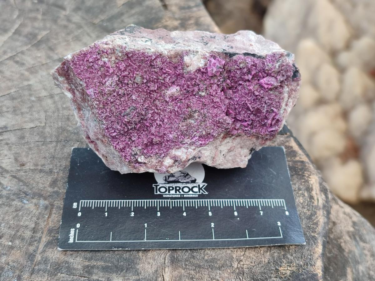 Natural Salrose Cobaltoan Dolomite Specimens x 4 From Kakanda, Congo - Toprock Gemstones and Minerals 