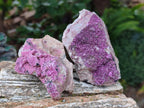 Natural Salrose Cobaltoan Dolomite Specimens x 4 From Kakanda, Congo - Toprock Gemstones and Minerals 