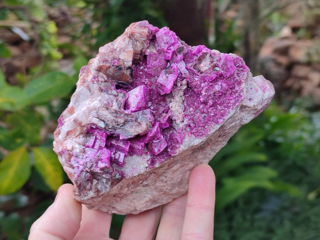 Natural Salrose Cobaltoan Dolomite Specimens x 4 From Kakanda, Congo - Toprock Gemstones and Minerals 