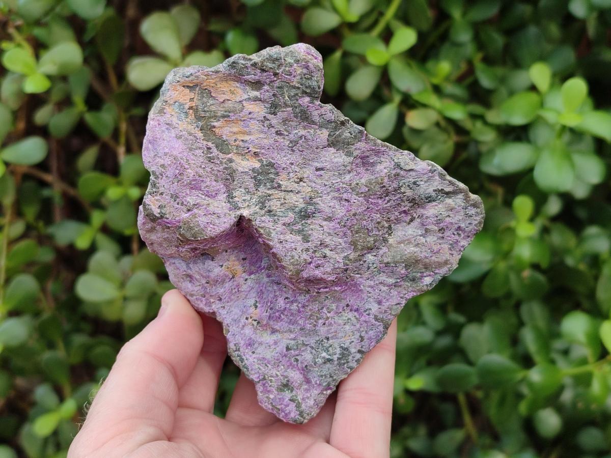 Natural Cobbed Stichtite Specimens x 6 From Barberton, South Africa - Toprock Gemstones and Minerals 