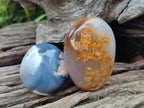 Polished Banded Agate Galets x 12 From Madagascar - Toprock Gemstones and Minerals 